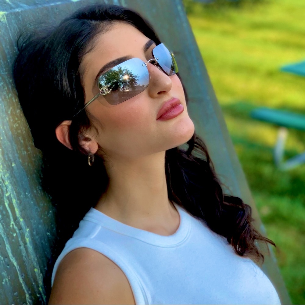 Chanel Crystal Sunglasses